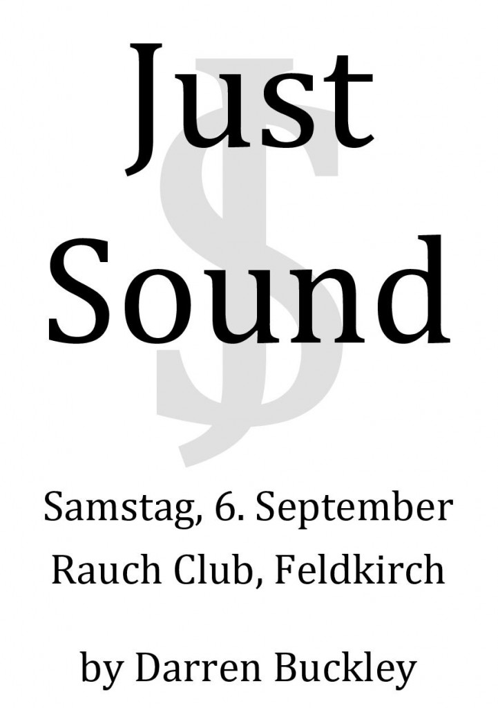 Just Sound September 2014