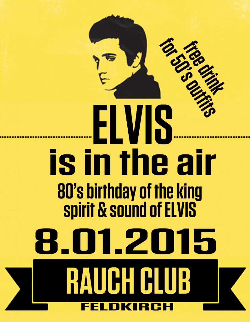 Elvis is in the air
