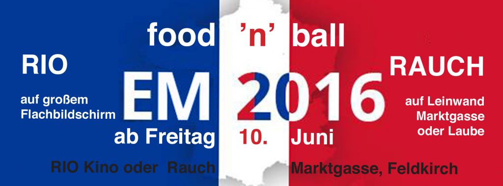 EM 2016 Plakat
